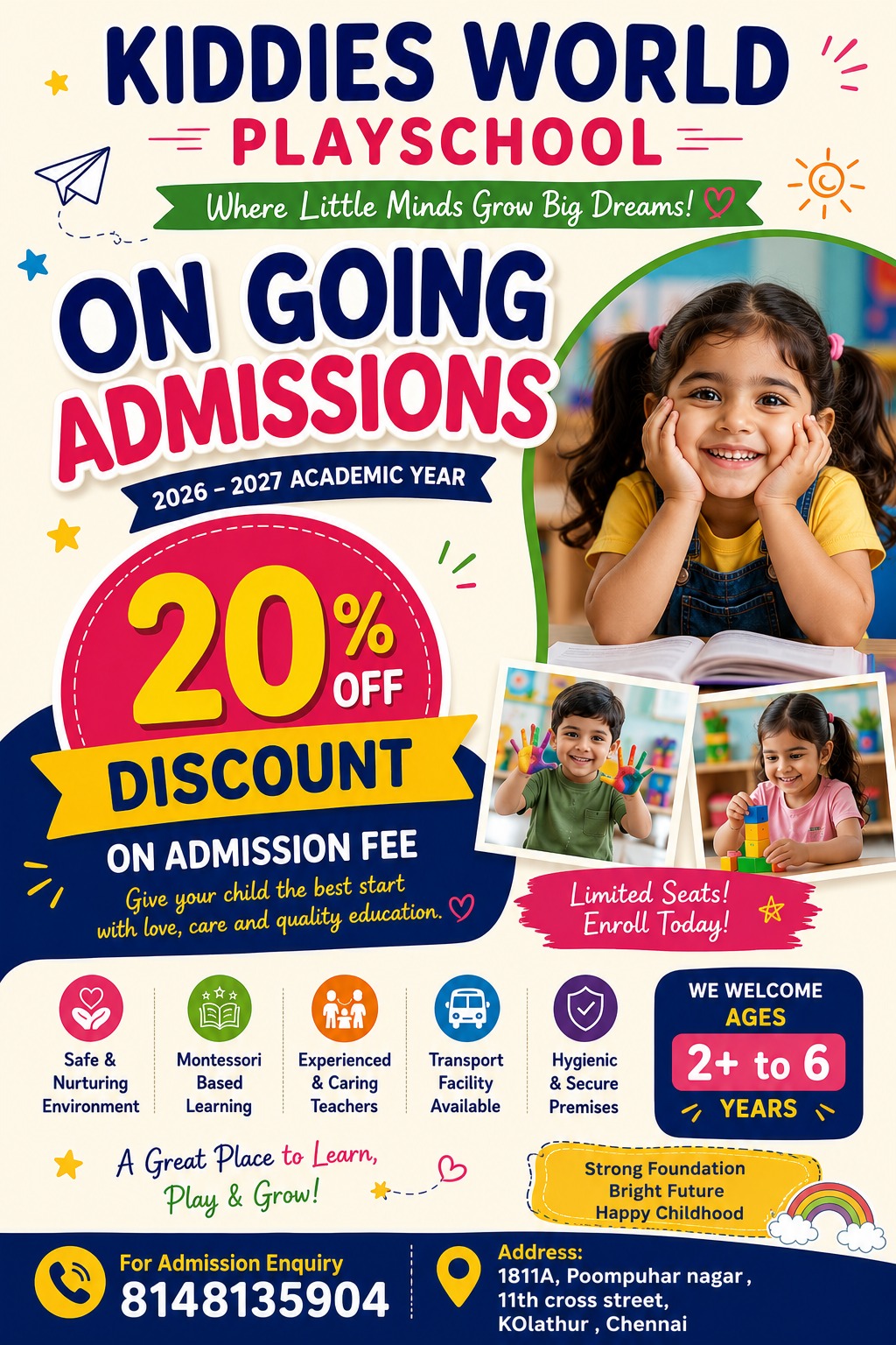 Admission Banner